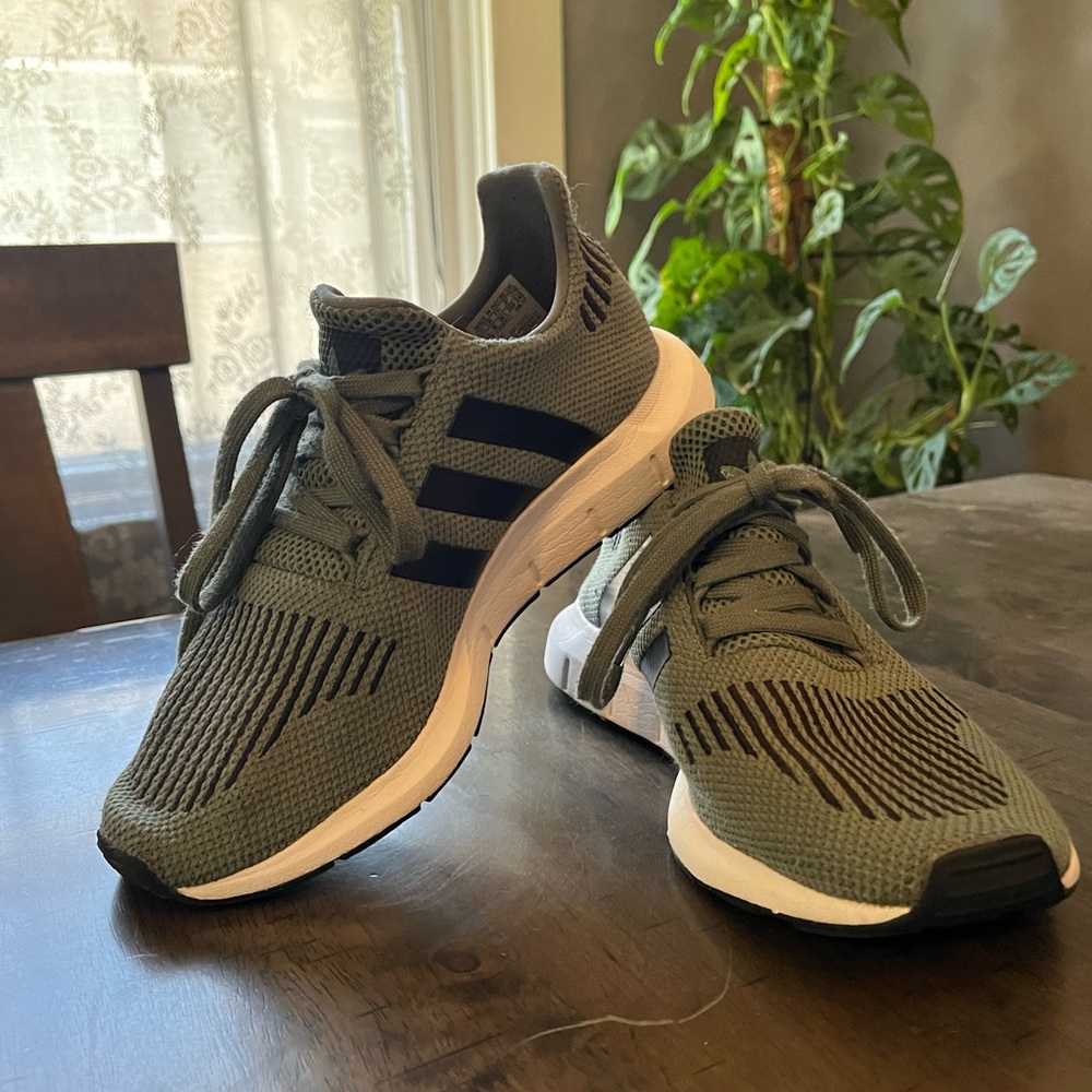 Adidas size 6.5 Sage/olive green